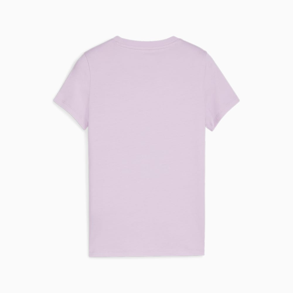 Puma CLASSICS Logo Big Kids Tee - Grape Mist