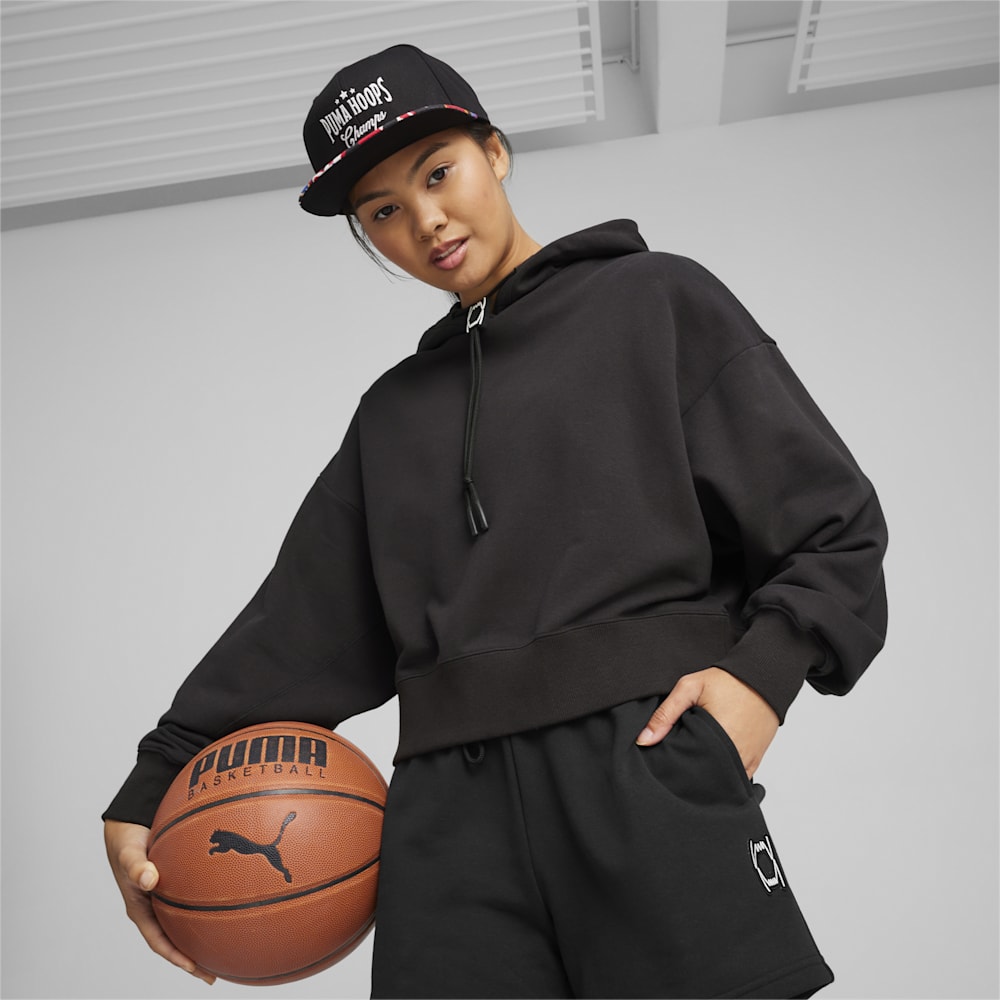 Puma Pro Basketball Cap - Black-AOP