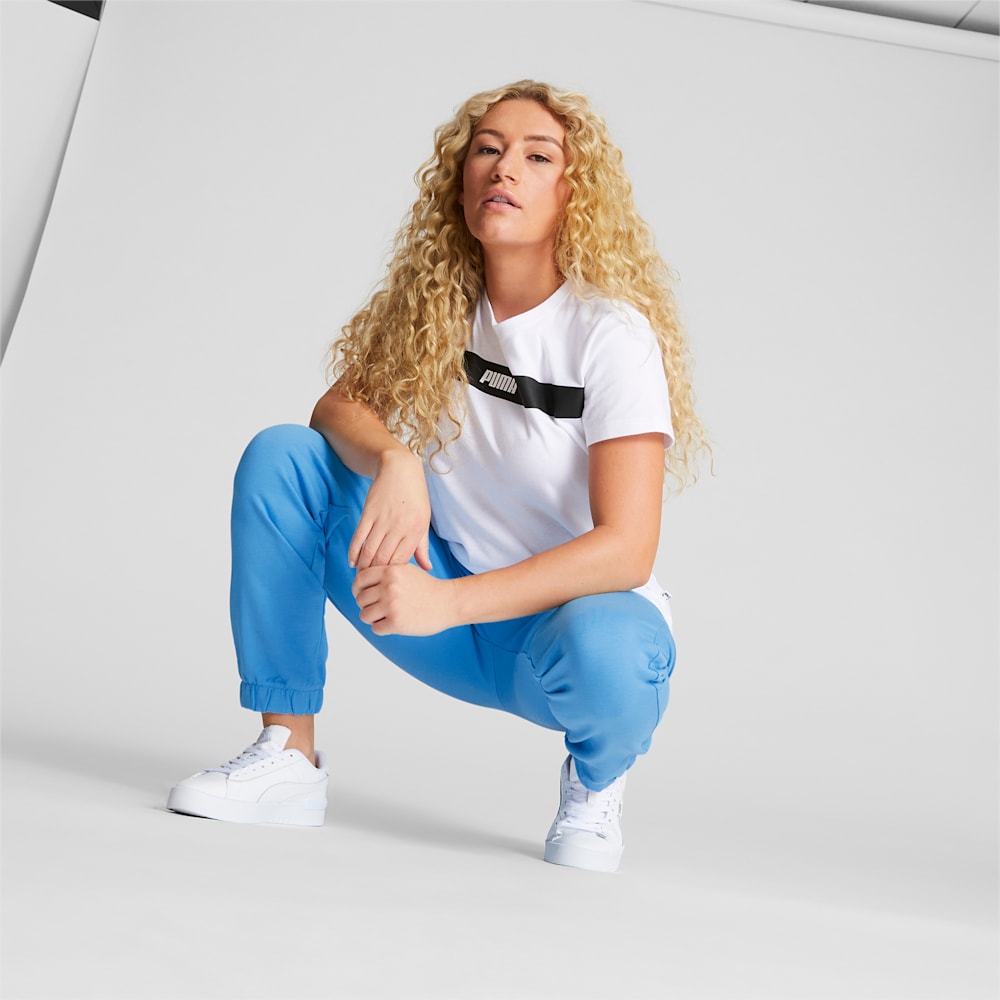 Puma High Waist Sweatpants - Bonnie Blue