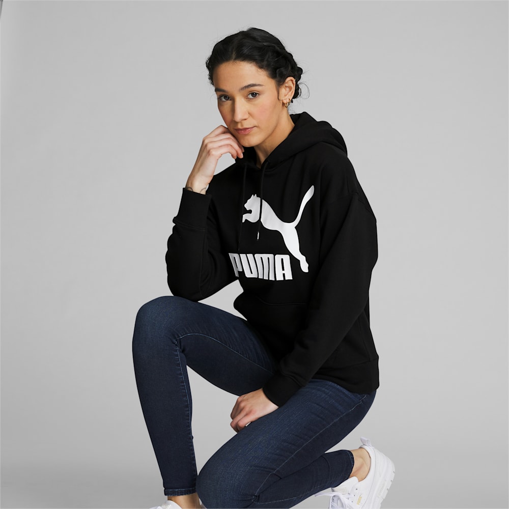 Puma Classics Logo Hoodie - Black