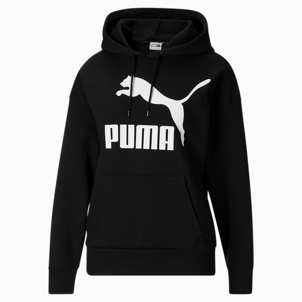 Puma Classics Logo Hoodie - Black