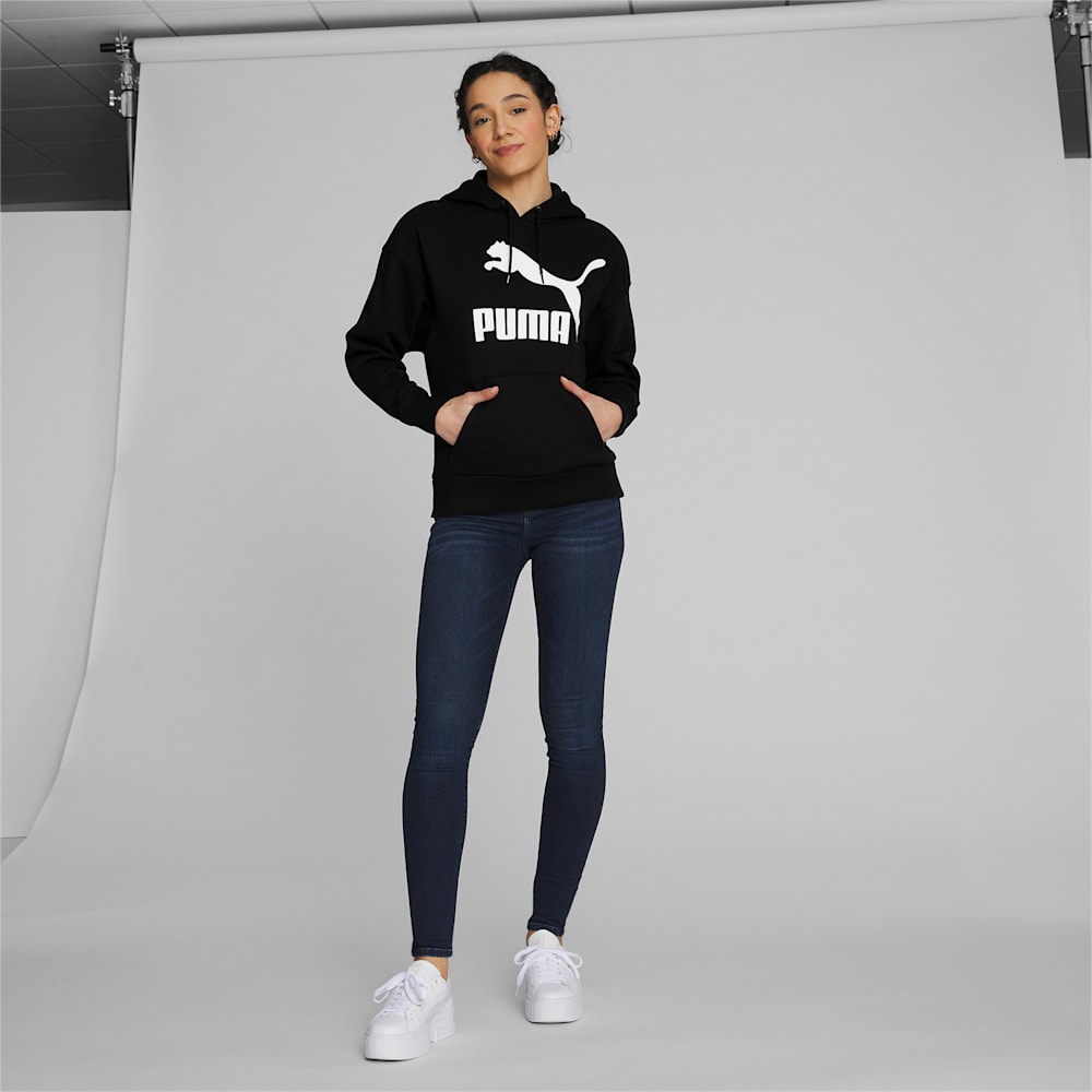 Puma Classics Logo Hoodie - Black