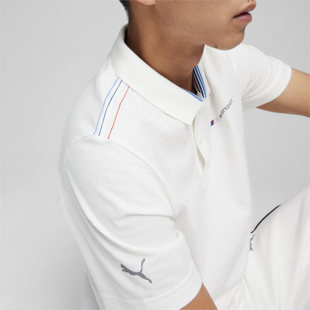 Puma BMW M Motorsport Jacquard Polo - White