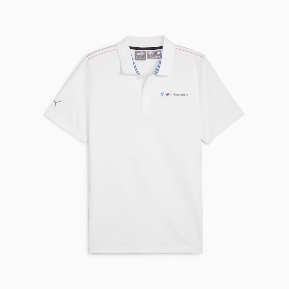 Puma BMW M Motorsport Jacquard Polo - White