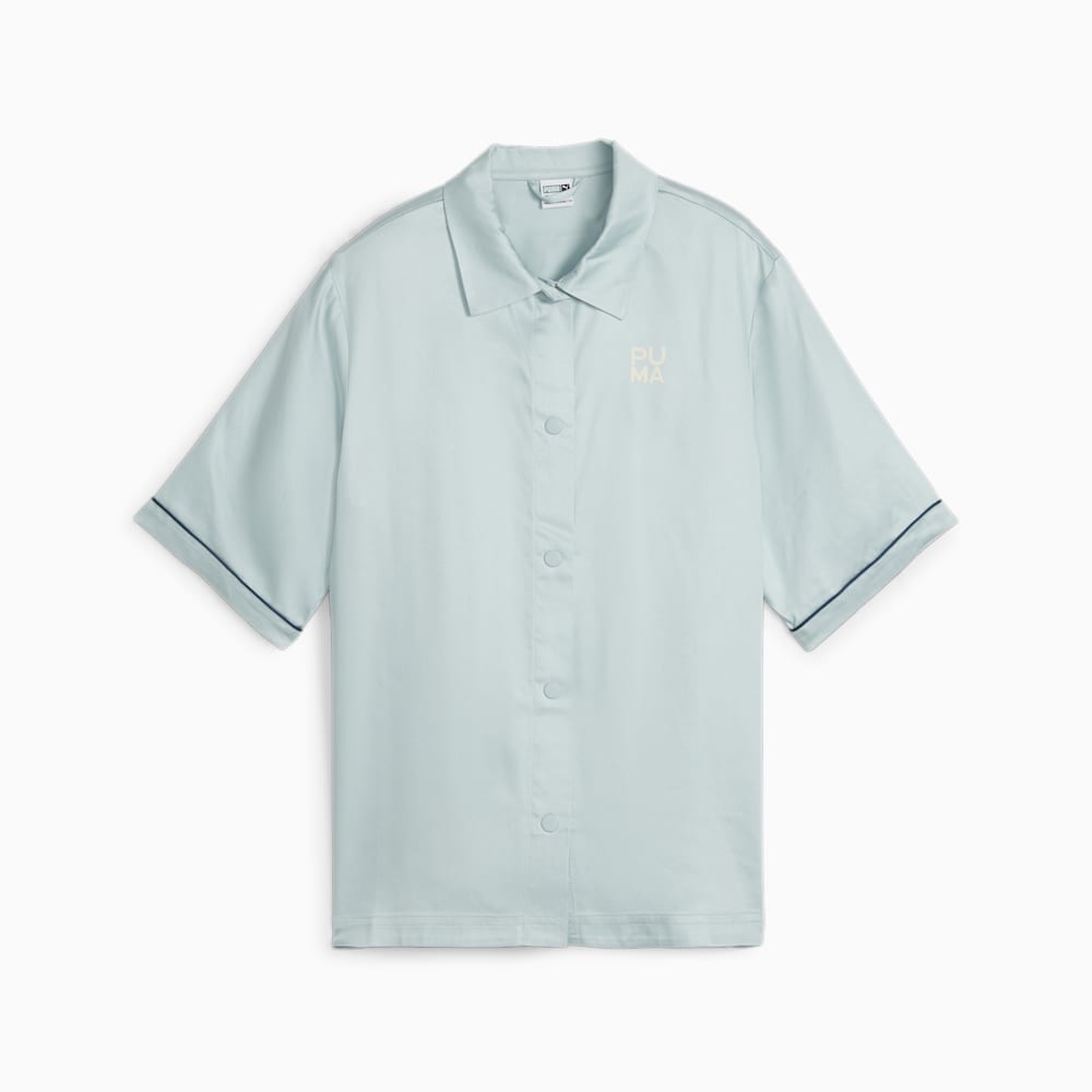 Puma INFUSE Woven Shirt - Turquoise Surf