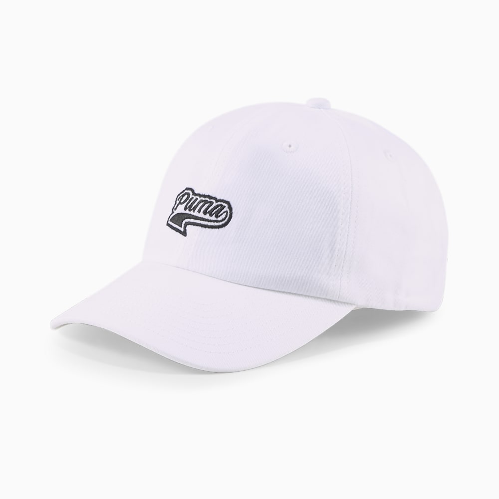 Puma Script Logo Cap - White