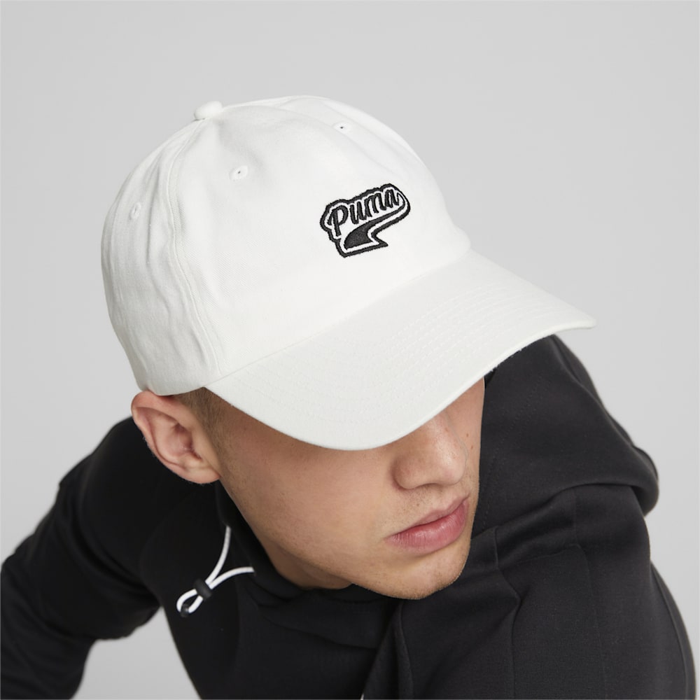 Puma Script Logo Cap - White