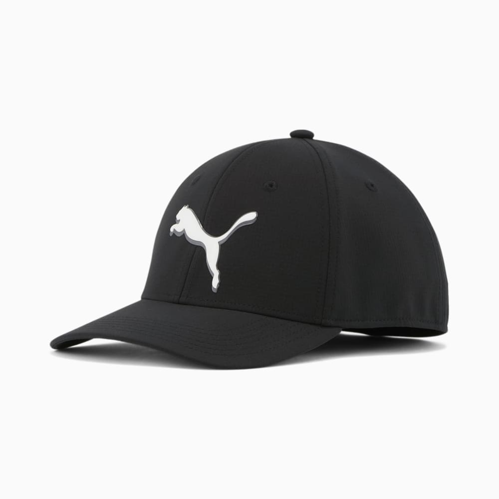 Puma Addison Stretch Fit Cap - Black/White