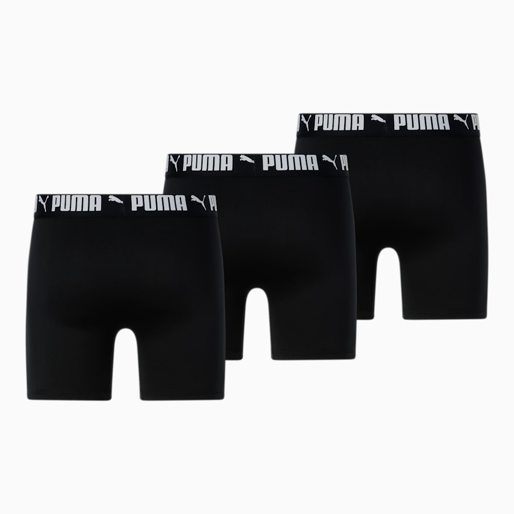 Puma Athletic Boxer Briefs [3 Pack] - BLACK / WHITE