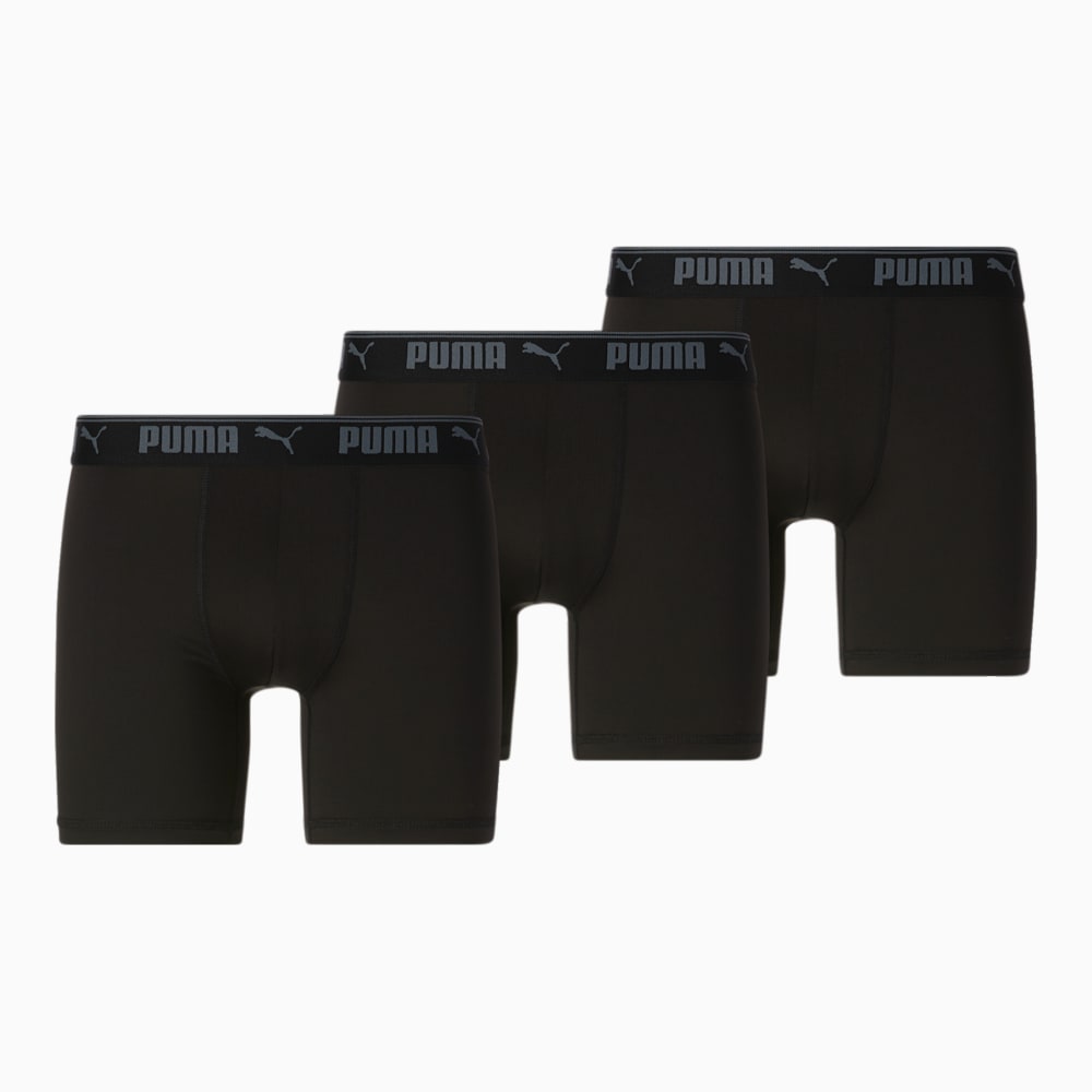 Puma Training Boxer Briefs [3 Pack] - BLACK / GREY