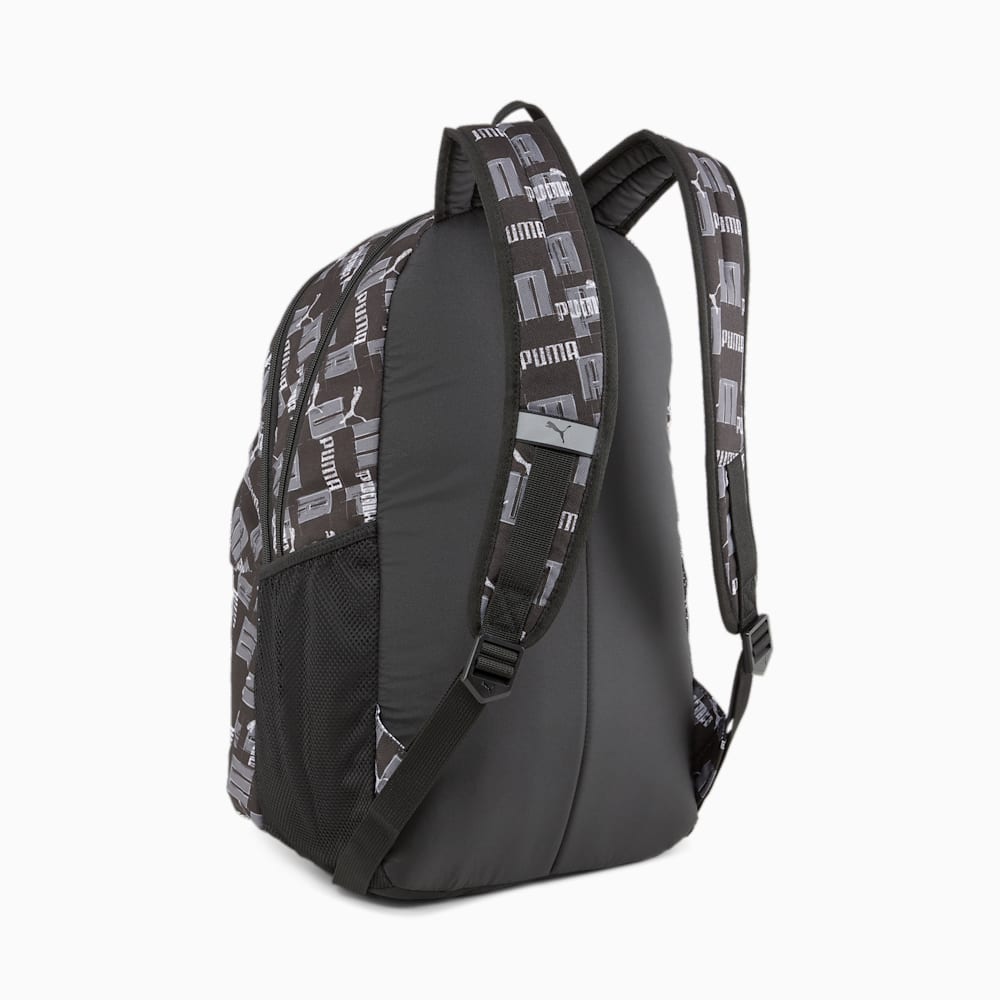 Puma Academy Backpack - Black-Logo AOP