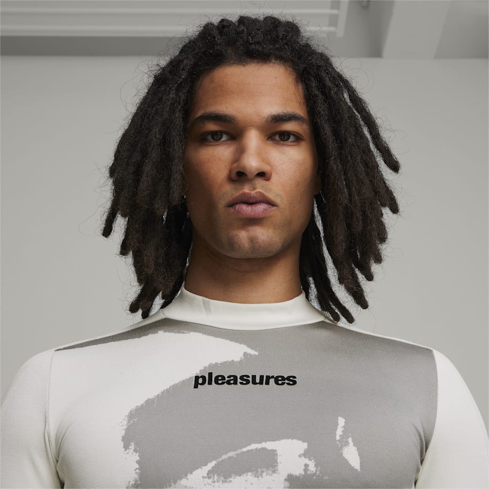 Puma x PLEASURES Long Sleeve Tee - Warm White