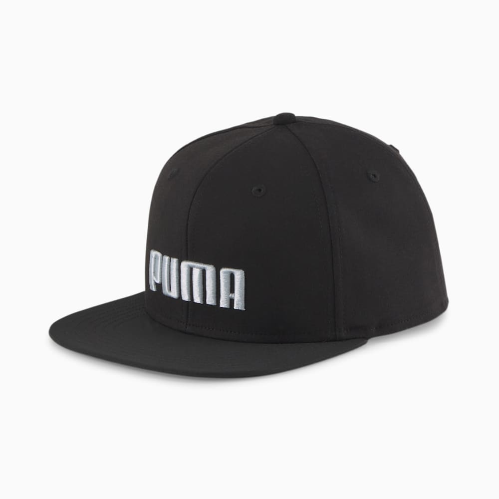 Puma Flat Brim Cap - Black-Gray Violet