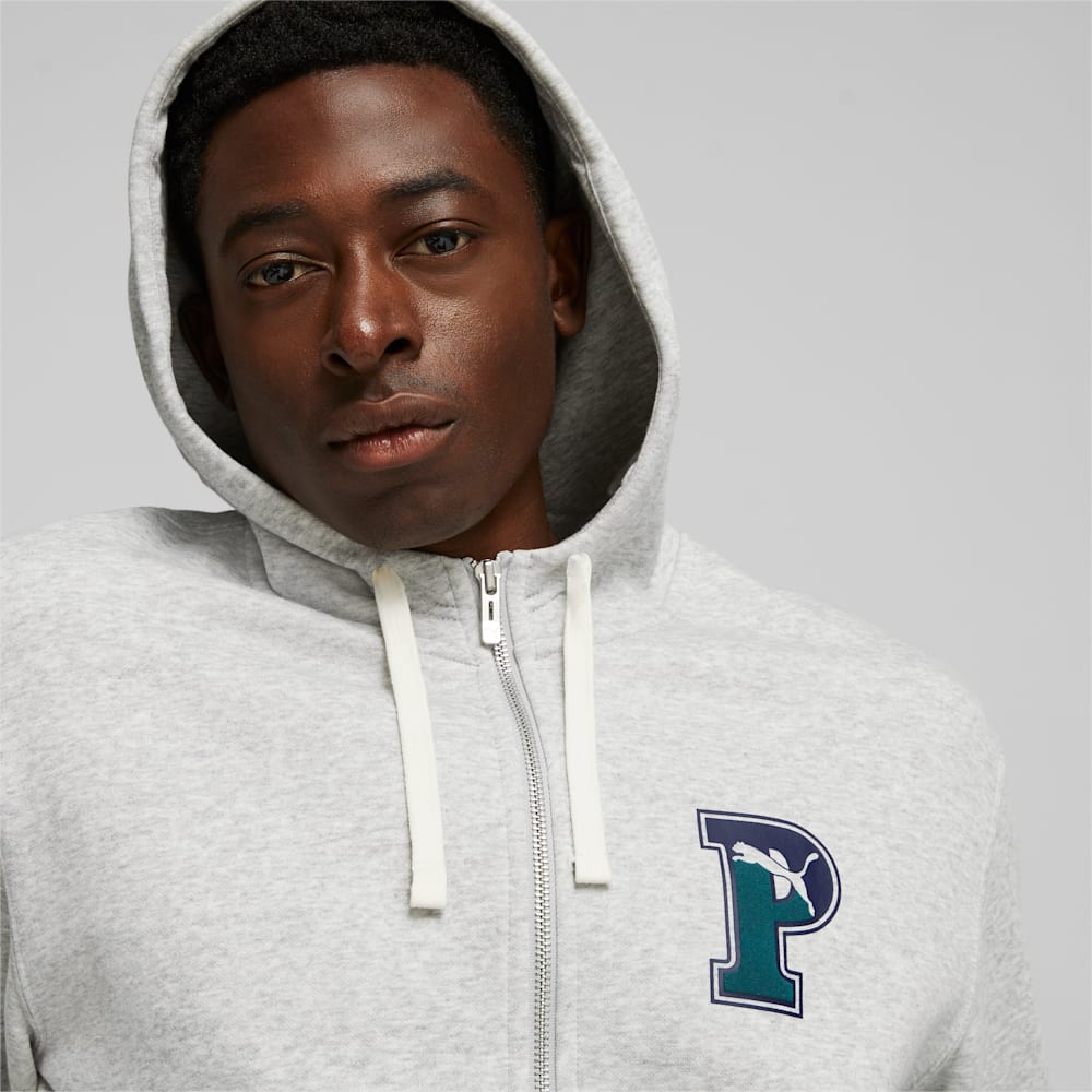 Puma Squad Hoodie - Light Gray Heather