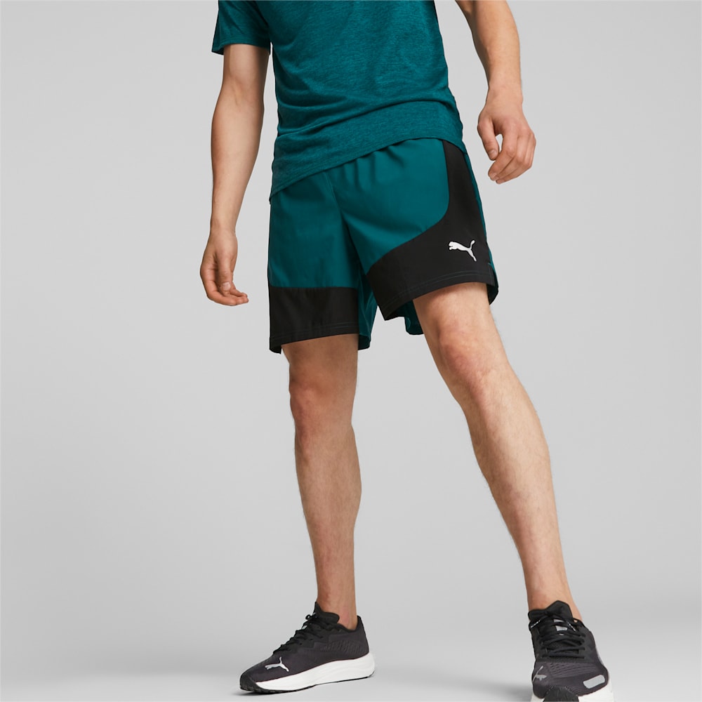 Puma Run Favorite Velocity 7" Running Shorts - Malachite-Black