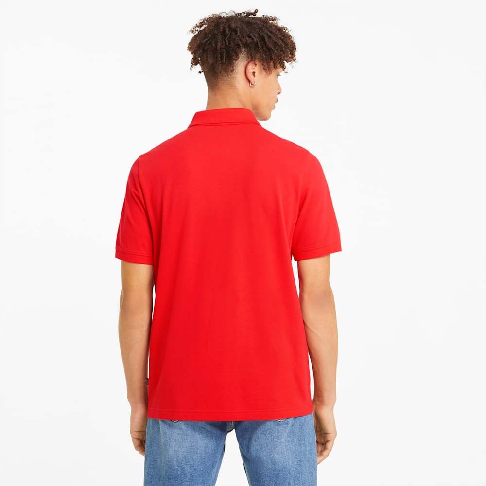 Puma Essentials Pique Polo - High Risk Red