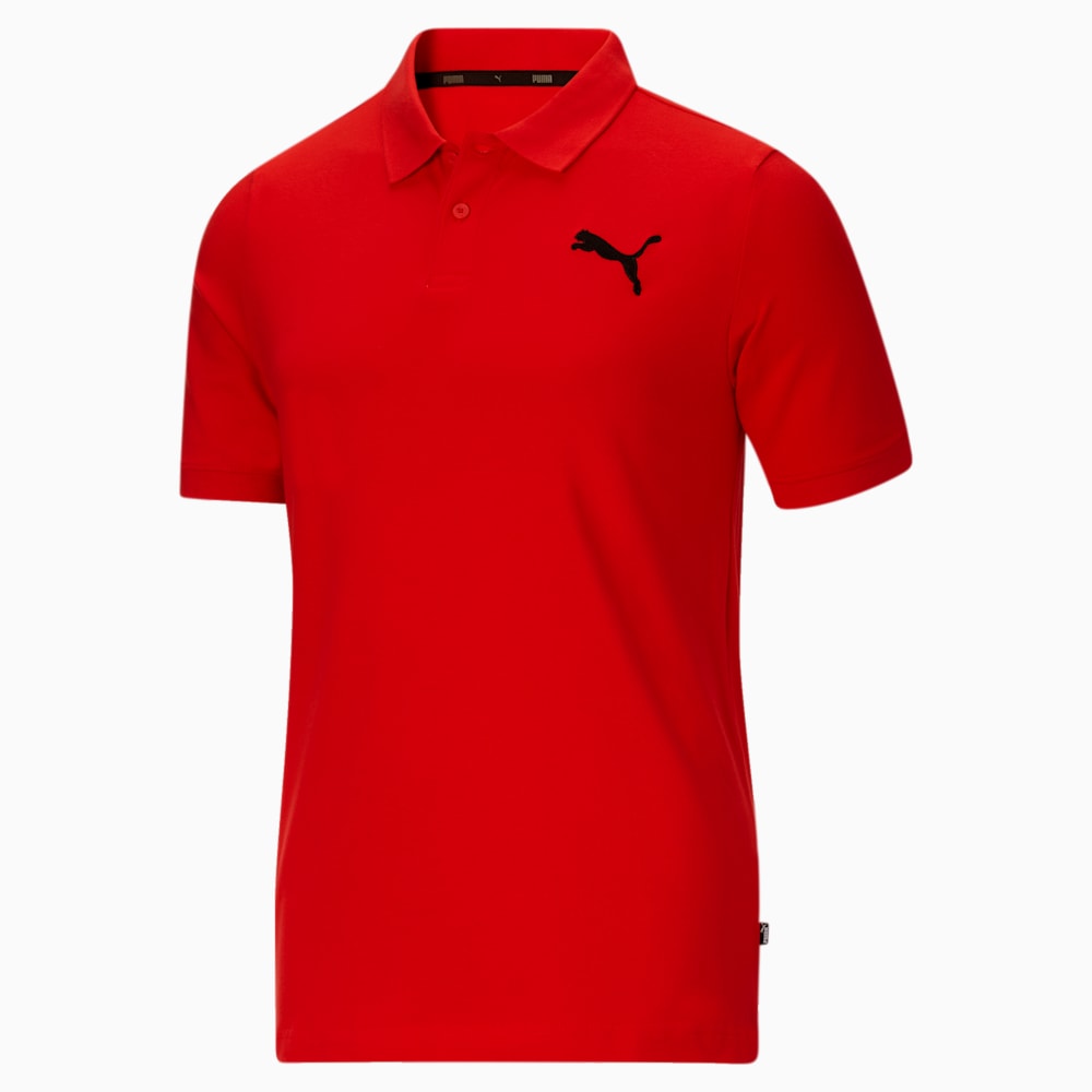 Puma Essentials Pique Polo - High Risk Red