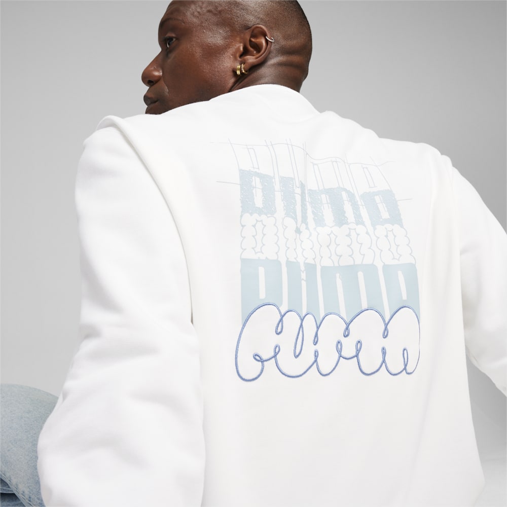 Puma BRAND LOVE Crew - White