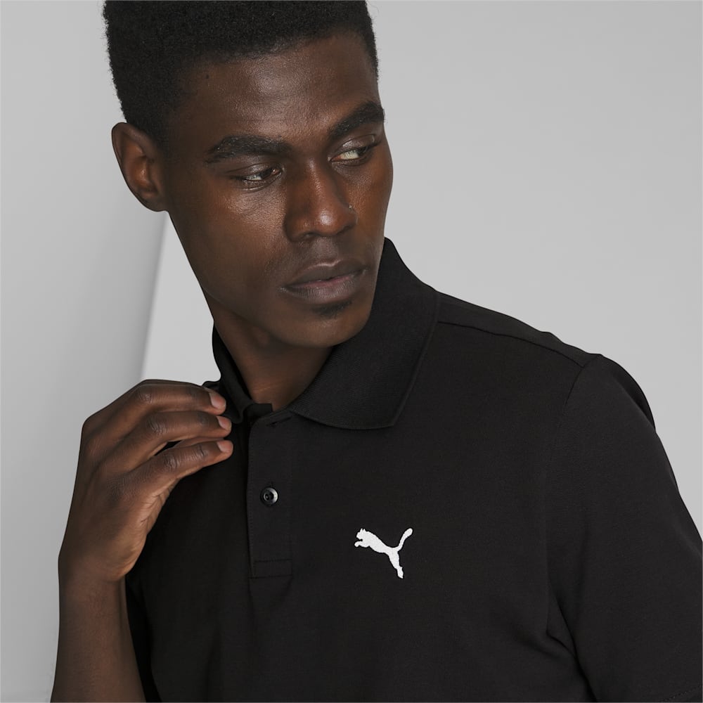 Puma Essential Pique Polo - Black