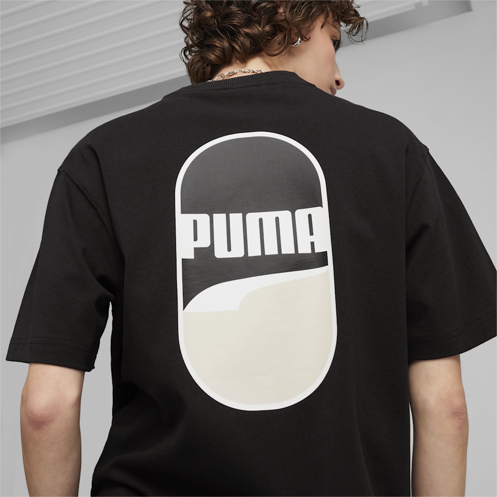 Puma DOWNTOWN 180 Logo Tee - Black