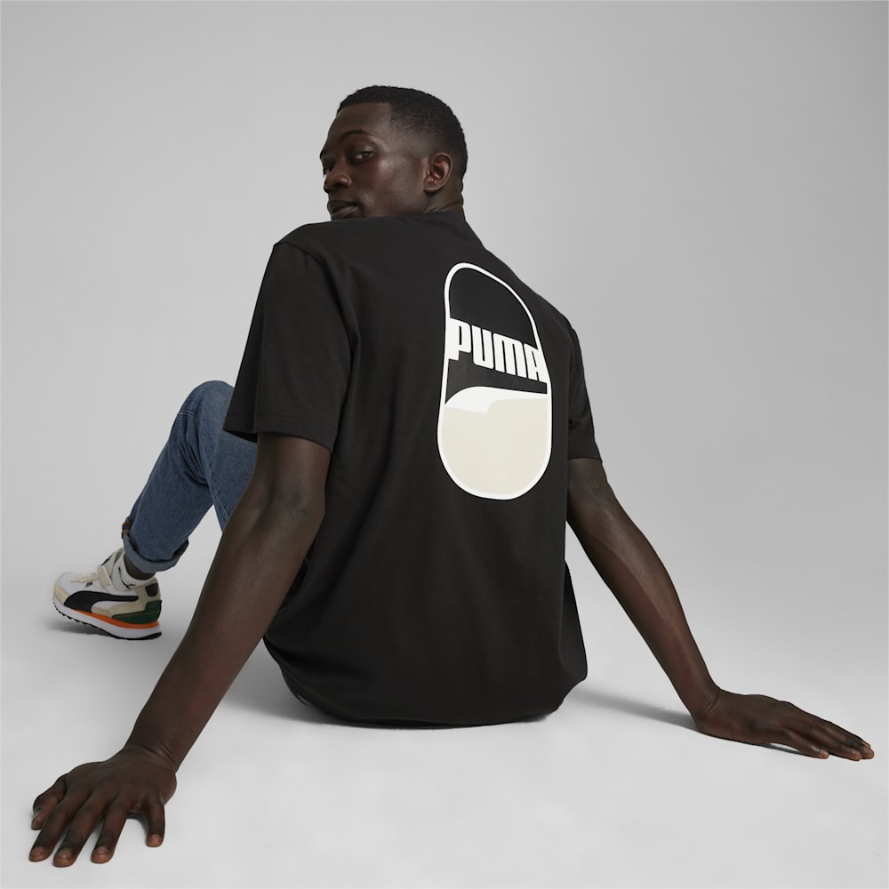 Puma DOWNTOWN 180 Logo Tee - Black