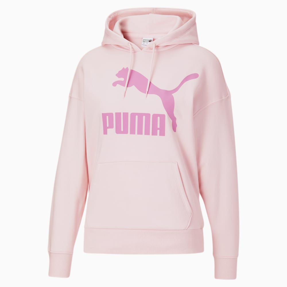 Puma Classics Logo Hoodie - Chalk Pink