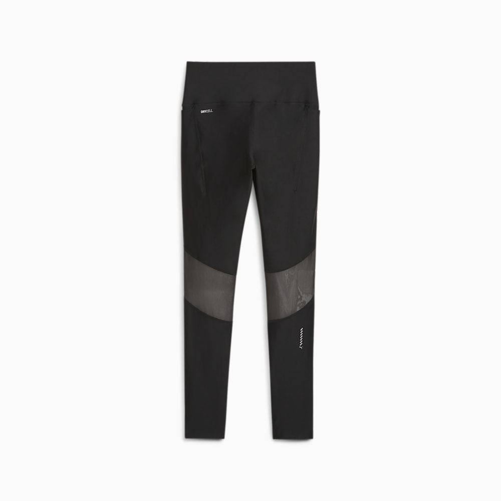 Puma RUN ULTRAFORM High-Wasted Full-Length Running Tights - Black