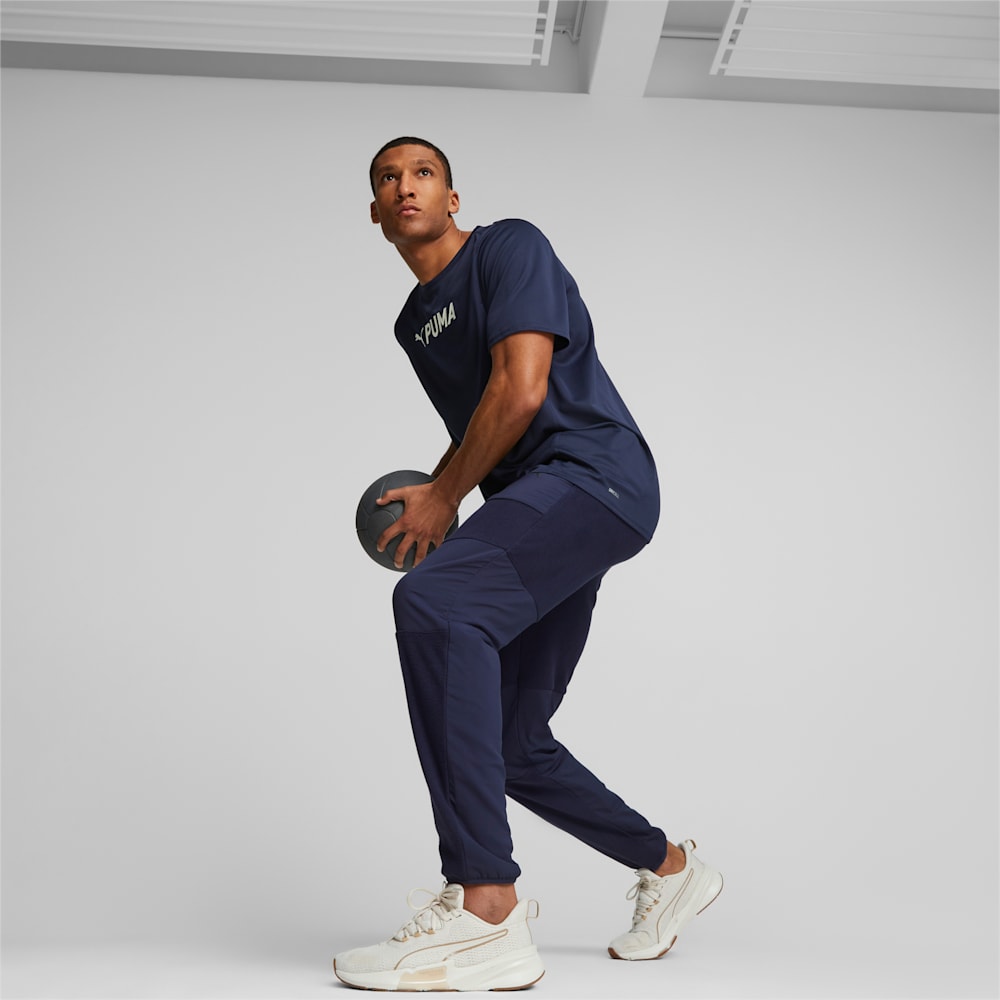 Puma Fit Hybrid Sweatpants - Navy