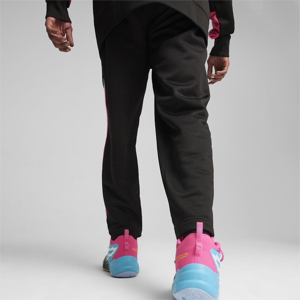 Puma Scoot x Northern Lights T-73 Pants - Black-Glowing Pink