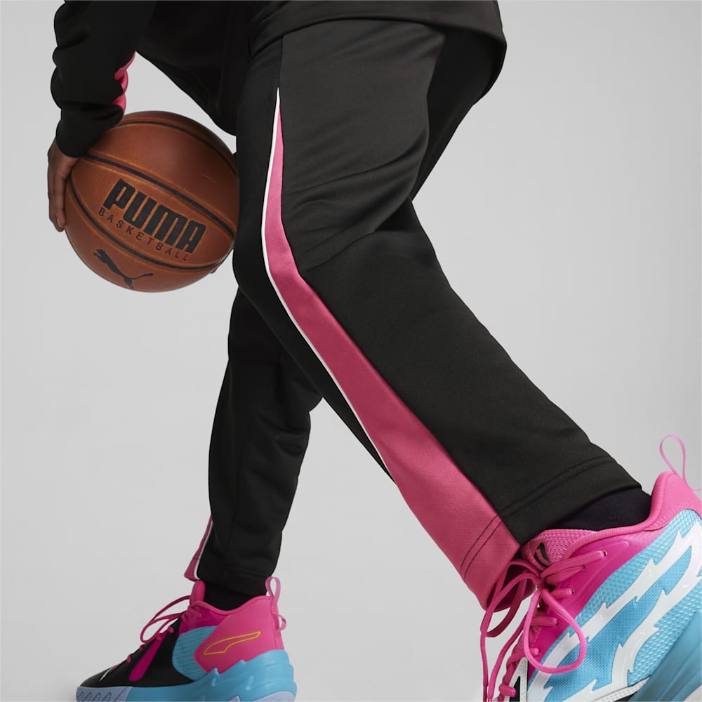 Puma Scoot x Northern Lights T-73 Pants - Black-Glowing Pink