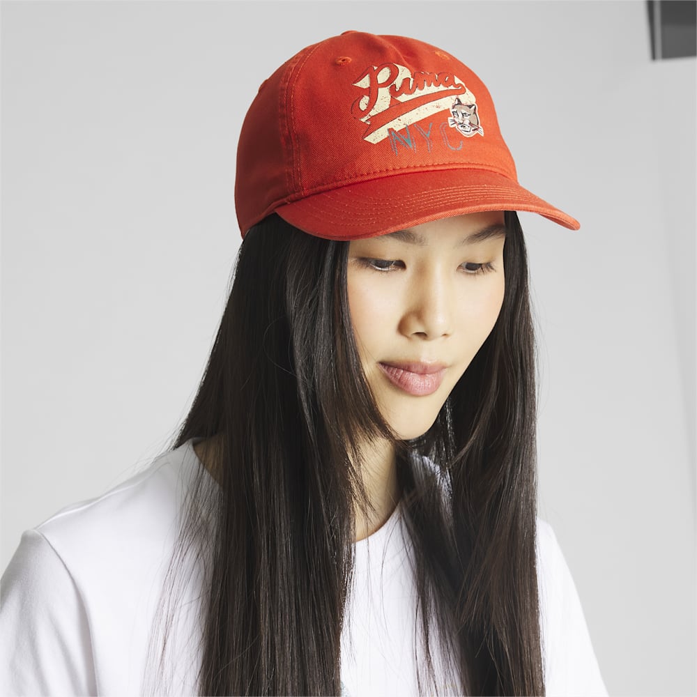 Puma NYC Remix Ferris Cap - DARK ORANGE