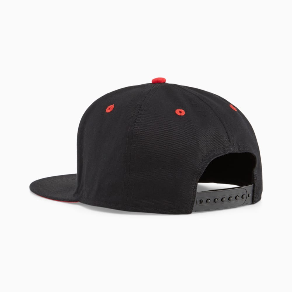 Puma AC Milan Flat Brim Cap - Black-For All Time Red