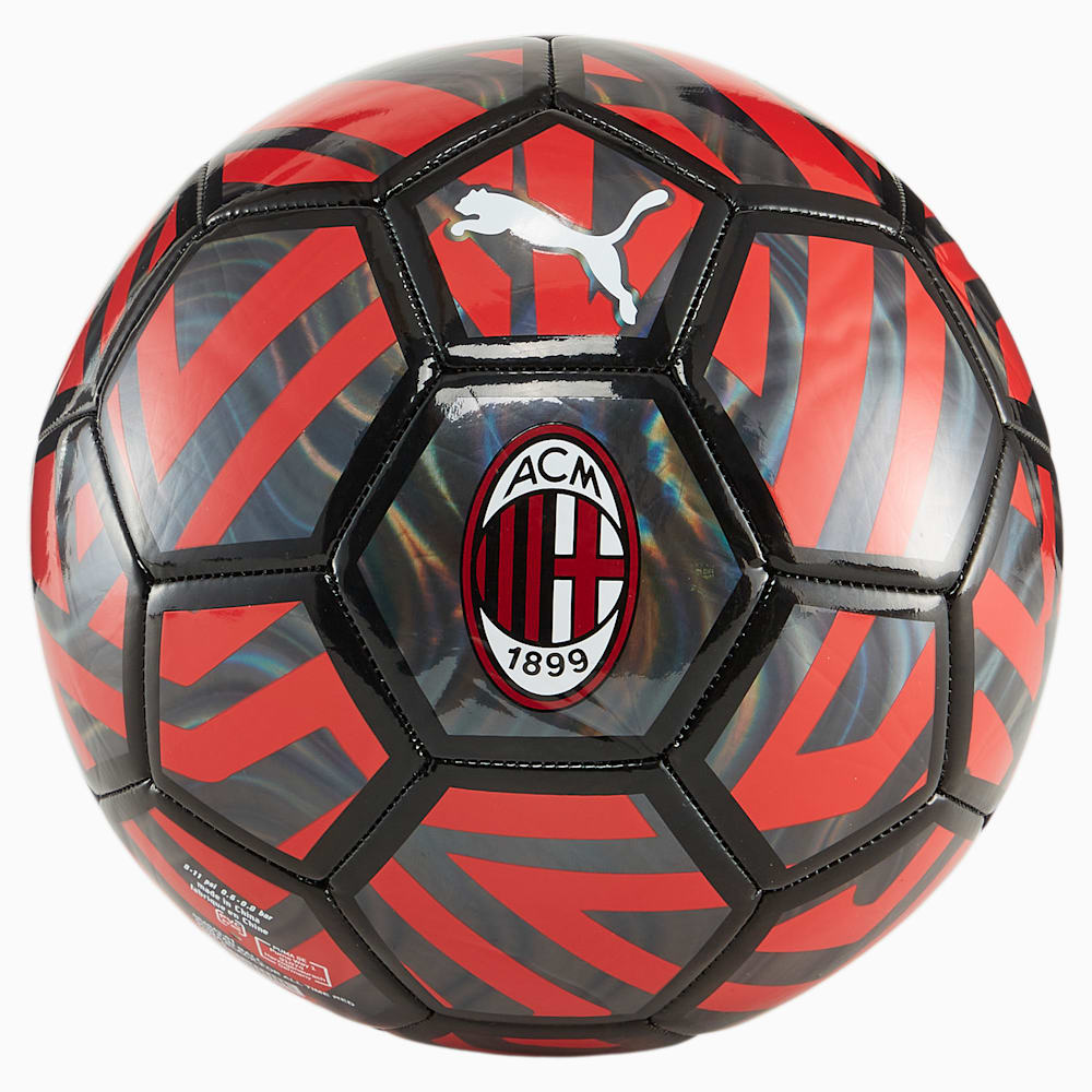 Puma AC Milan Fan Soccer Ball - Black-For All Time Red