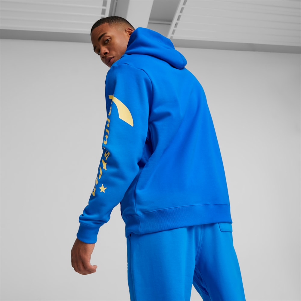 Puma Franchise Graphic Hoodie 2 - Racing Blue