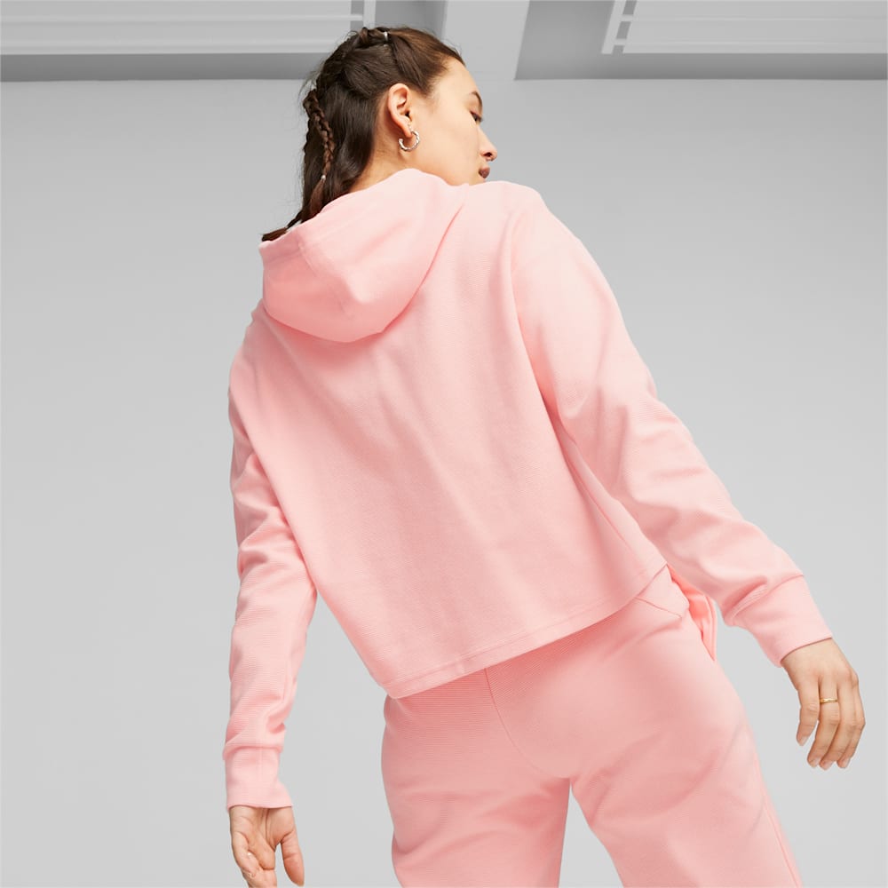 Puma ESS+ Cropped Hoodie - Peach Smoothie