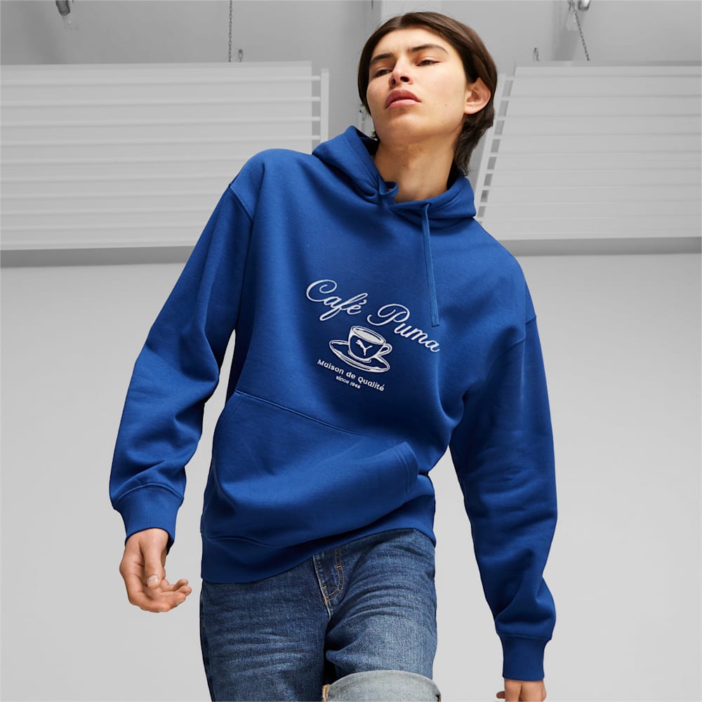 Puma CLASSICS CAFE PUMA Hoodie - Clyde Royal