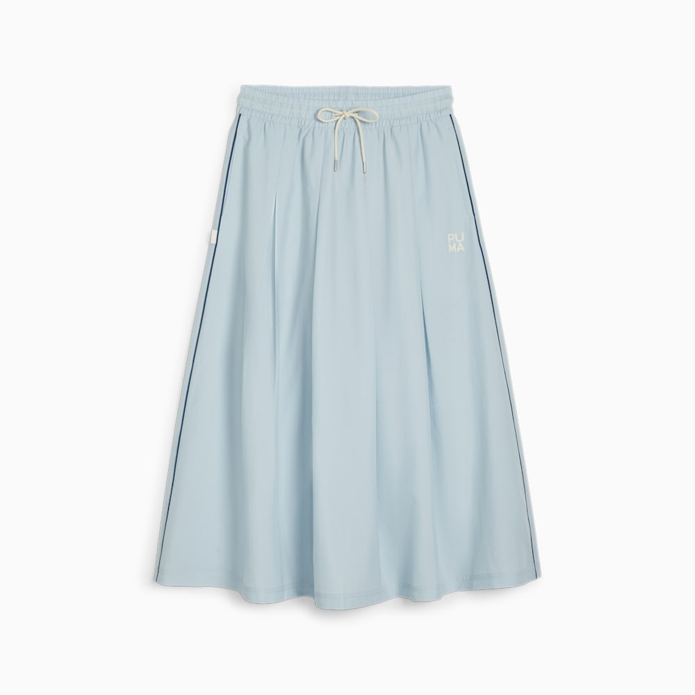 Puma INFUSE Pleated Midi Skirt - Turquoise Surf