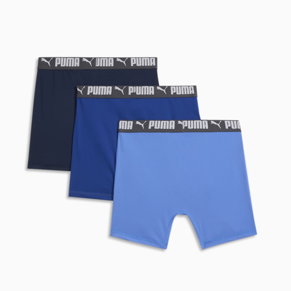 Puma Athletic Boxer Briefs (3 Pack) - BLUE