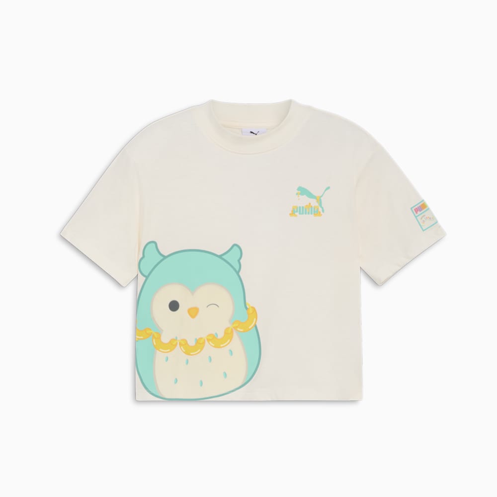 Puma PUMA x SQUISHMALLOWS Little Kids Winston Tee - WARM WHITE