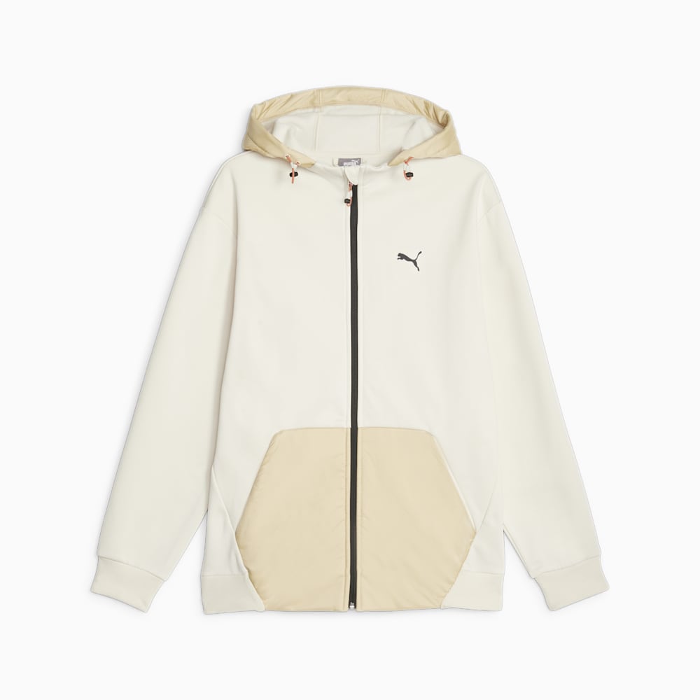 Puma OPEN ROAD Full-Zip Hoodie - Alpine Snow