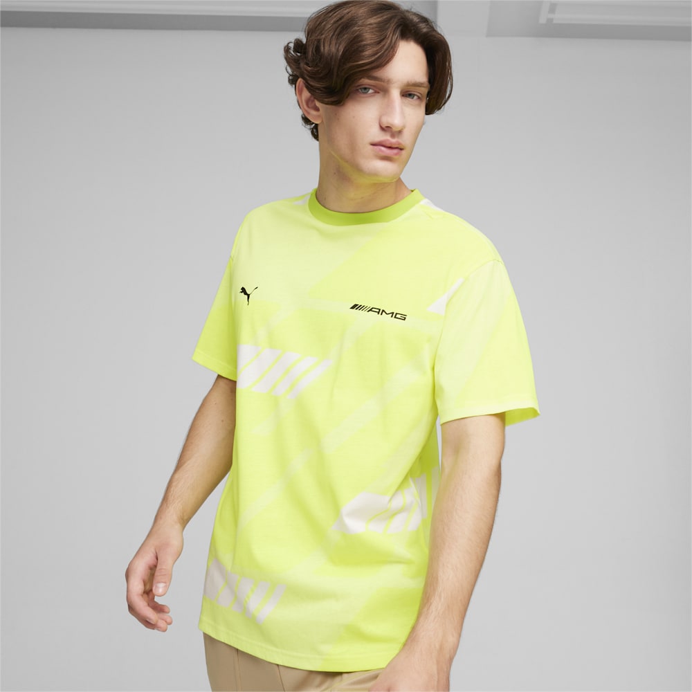 Puma AMG Statement Tee - Electric Lime