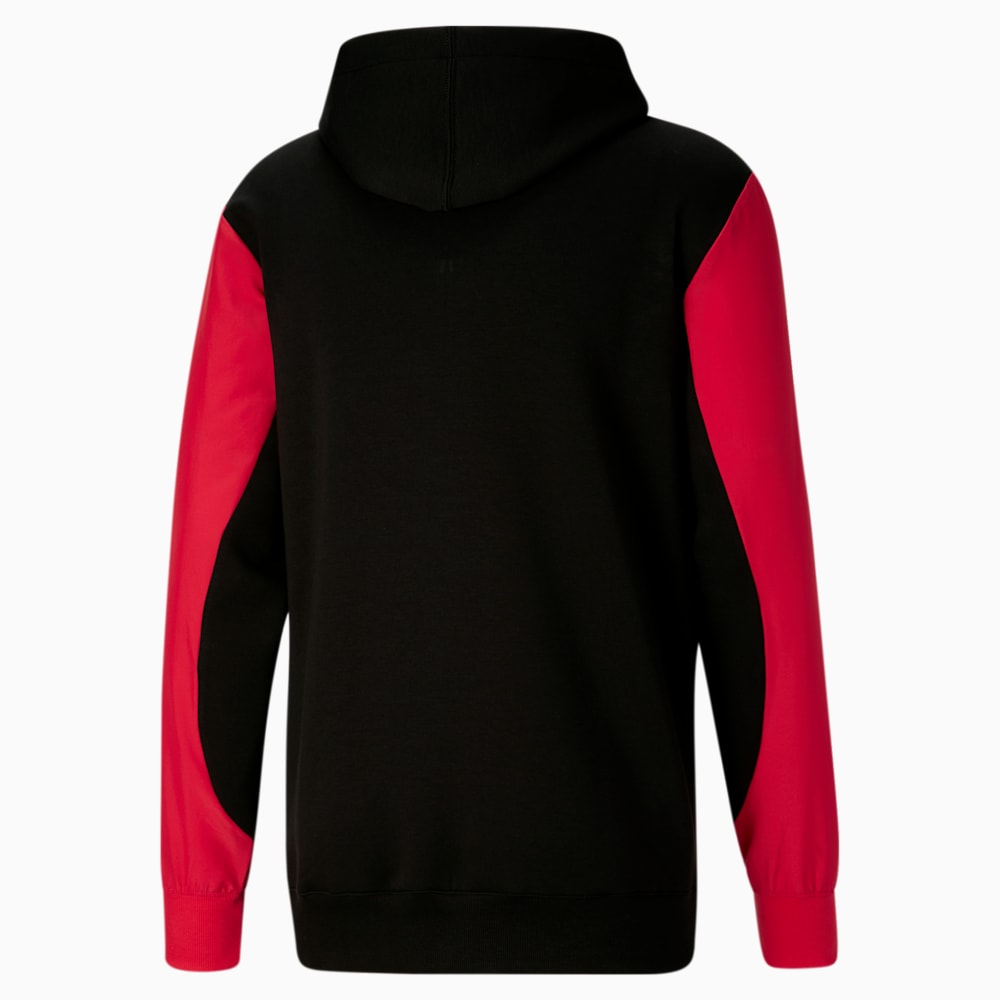 Puma x FIRST MILE Quarter-Zip Training Hoodie - Black-High Risk Red