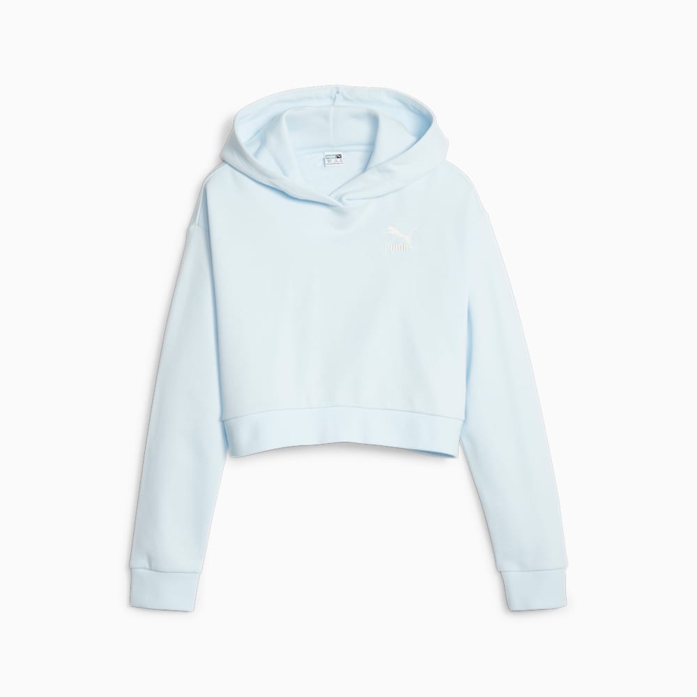 Puma Classics Big Kids Hoodie - Icy Blue