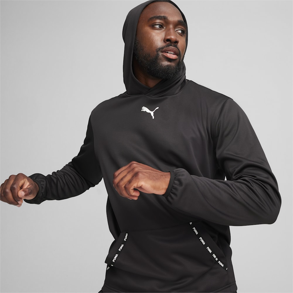 Puma Fit PWRFleece Hoodie - Black