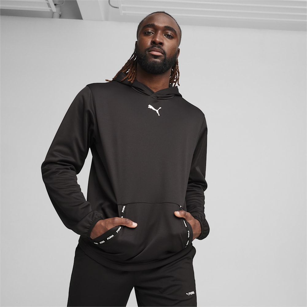 Puma Fit PWRFleece Hoodie - Black