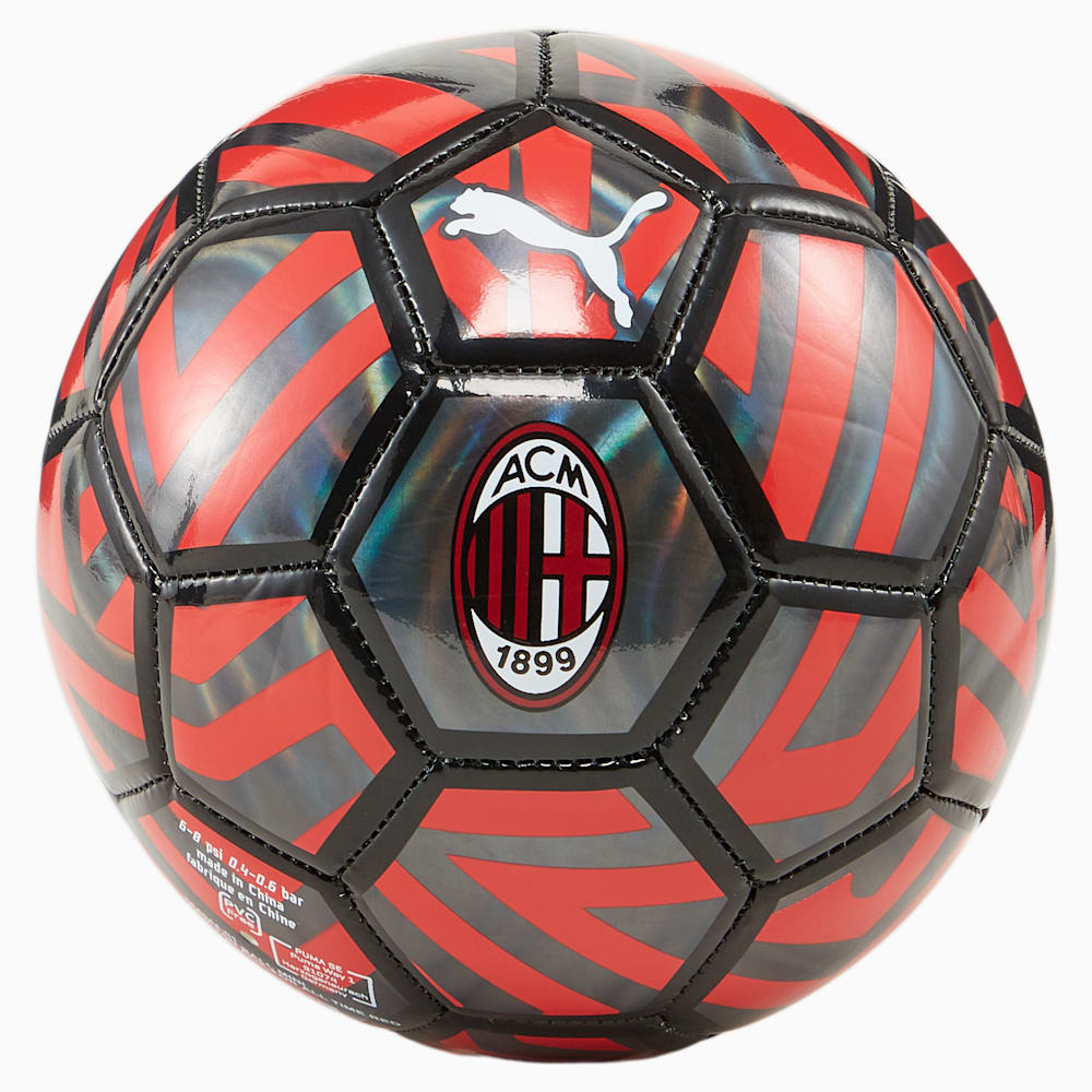 Puma AC Milan Mini Fan Soccer Ball - Black-For All Time Red