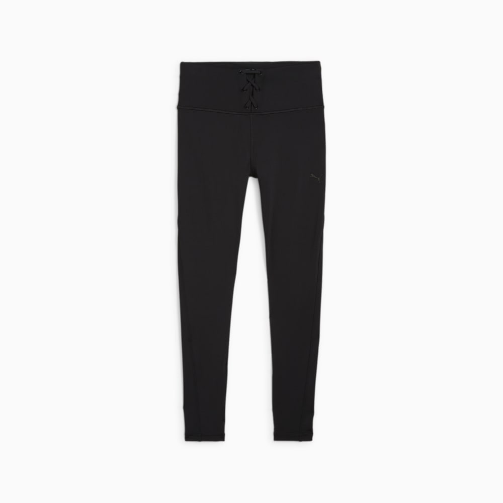 Puma CLOUDSPUN Ribbed Training Tights - Black