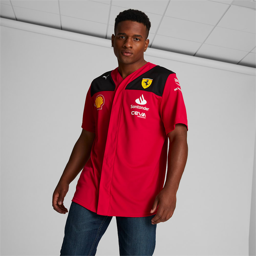 Puma Scuderia Ferrari 2023 Team Replica Baseball Jersey - Rosso Corsa