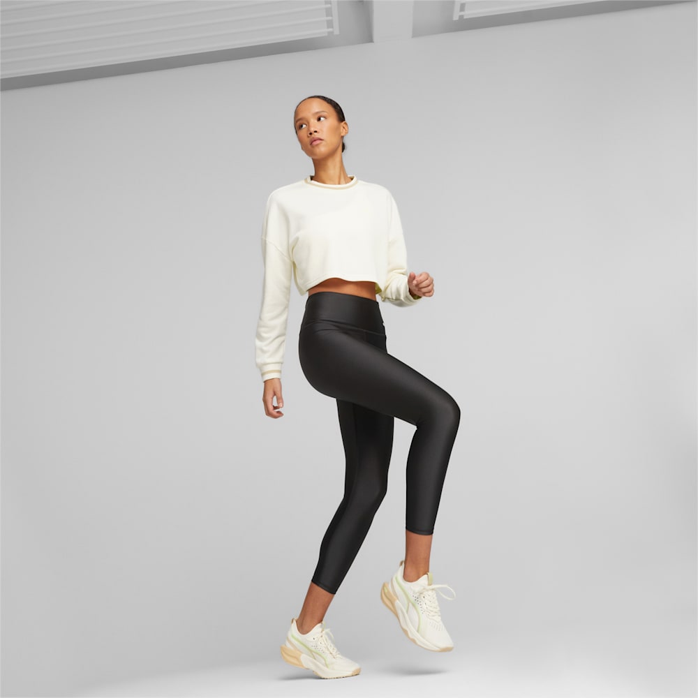 Puma x OLIVIA AMATO Cropped Sweatshirt - Frosted Ivory