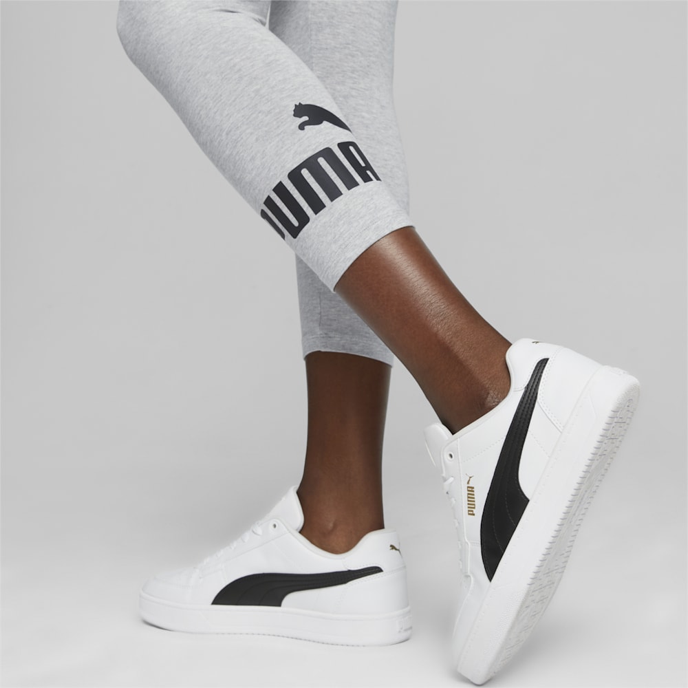 Puma Essentials 3/4 Logo Leggings - Light Gray Heather